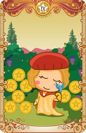 星座屋q版塔罗牌钱币系列